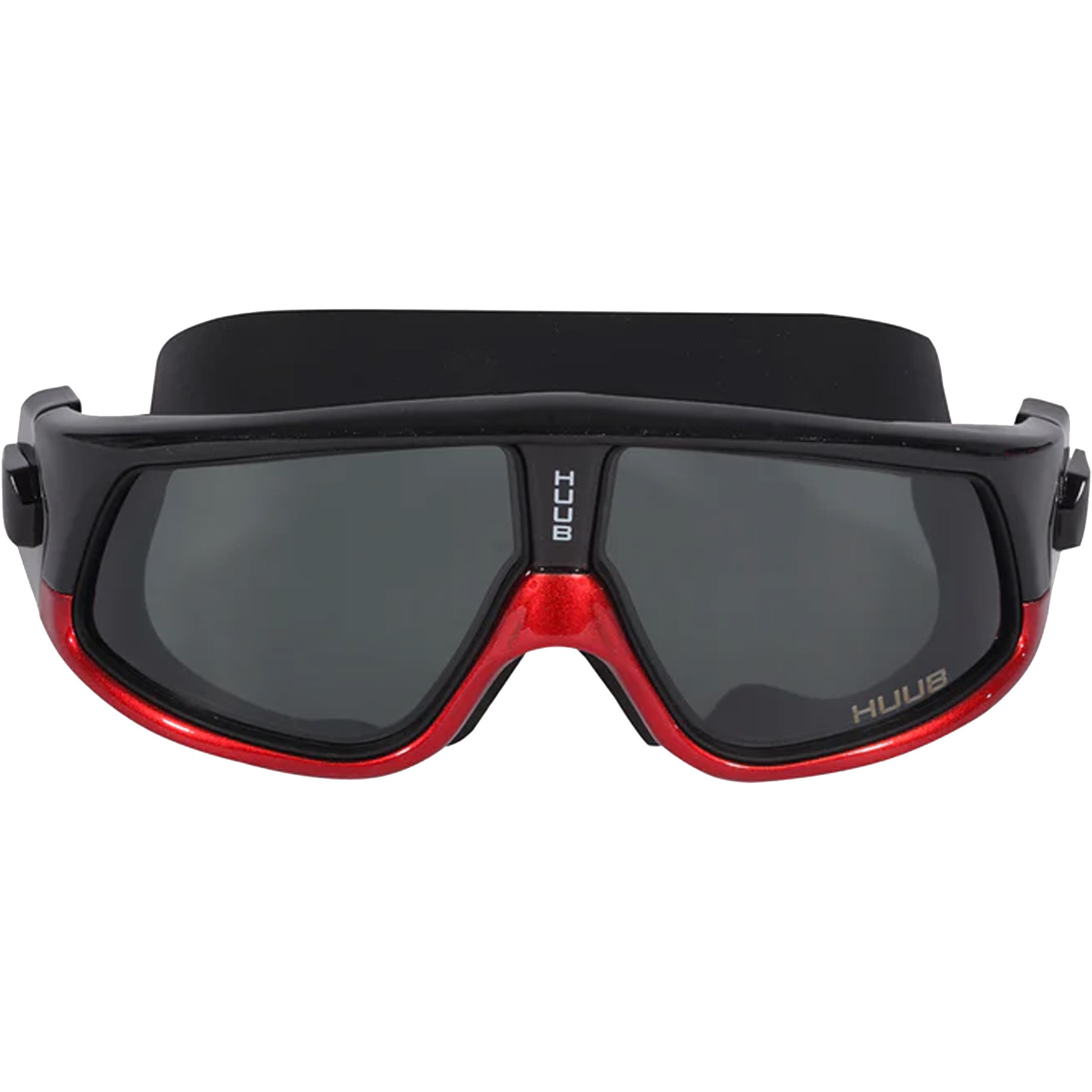 2026 Huub Gafas De Natación Ryft Open Water A2-RYFT - Black / Rojo / Humo Oscuro
